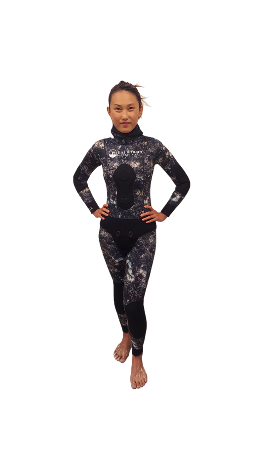Wetsuit - Women's - 7mm - Coral Reef - pants