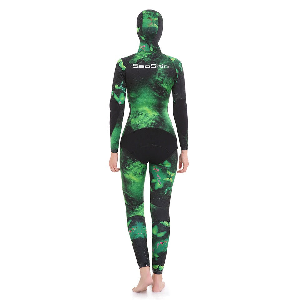 Wetsuit - Women's - 7mm - Sea Green