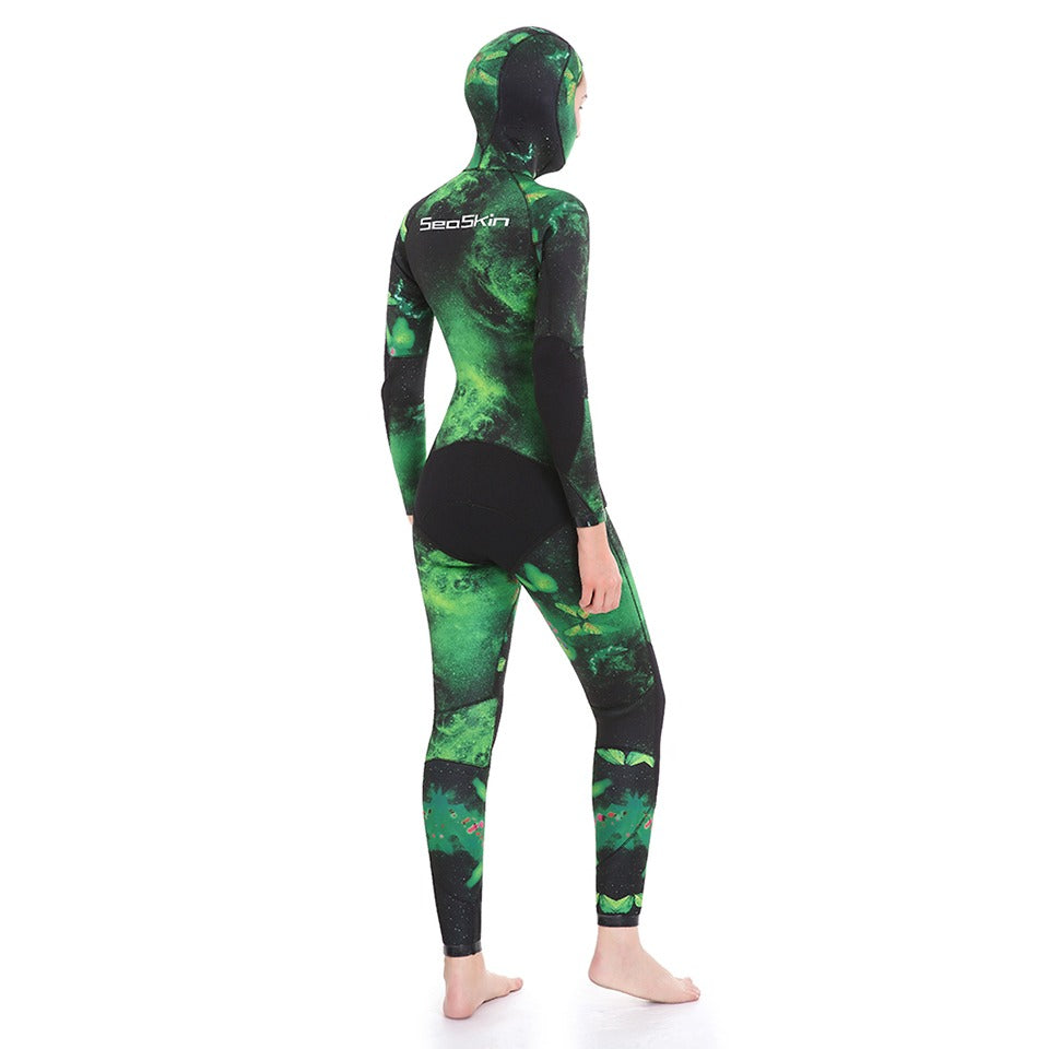 Wetsuit - Women's - 7mm - Sea Green