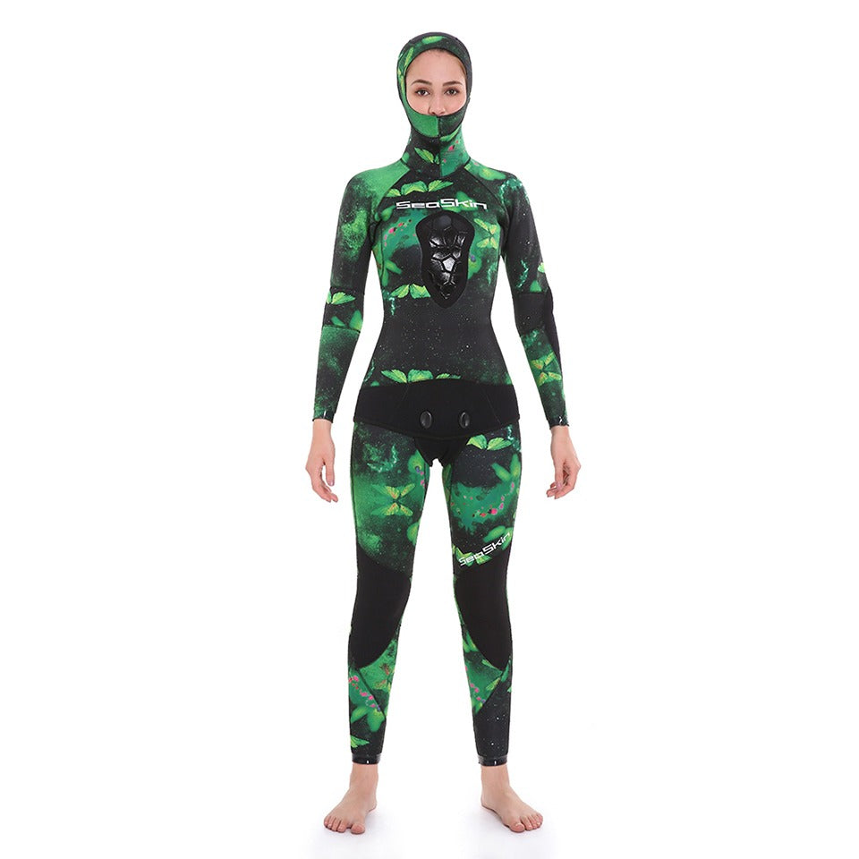 Wetsuit - Women's - 7mm - Sea Green