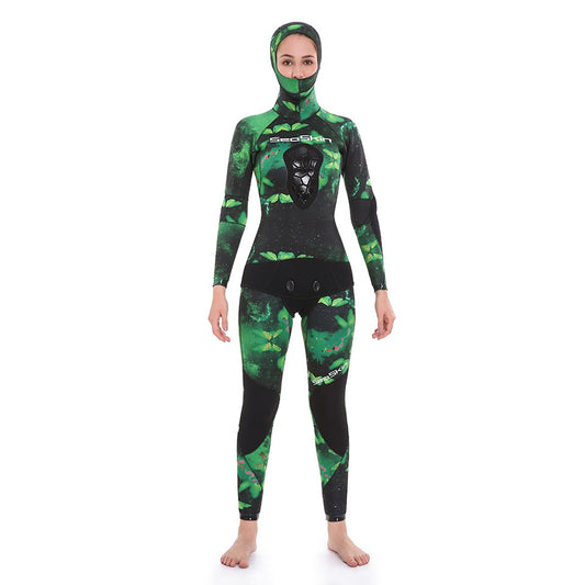 Wetsuit - Women's - 7mm - Sea Green