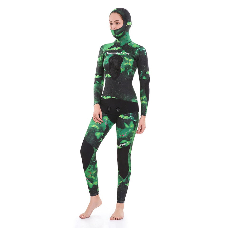 Wetsuit - Women's - 7mm - Sea Green